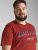 Jack & Jones JJELOGO TEE Red - Majice Kratkih Rukava - Muške Majice Kratkih Rukava Veliki Brojevi 