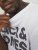 Jack & Jones CORP Logo T-Shirt White w Large Black Print - Majice Kratkih Rukava - Muške Majice Kratkih Rukava Veliki Brojevi 