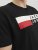 Jack & Jones CORP Logo T-Shirt Black/PLAY 4 - Majice Kratkih Rukava - Muške Majice Kratkih Rukava Veliki Brojevi 