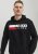 Jack & Jones CORP LOGO PLAY 4 Print Hoodie Black - Puloveri & dukserice - Muške Puloveri & dukserice veliki brojevi