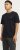 Jack & Jones CORP Logo T-Shirt Black w Small Black Print - Majice Kratkih Rukava - Muške Majice Kratkih Rukava Veliki Brojevi 