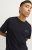 Jack & Jones CORP Logo T-Shirt Black w Small Black Print - Majice Kratkih Rukava - Muške Majice Kratkih Rukava Veliki Brojevi 