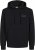 Jack & Jones CORP LOGO Small Print Hoodie Black - Puloveri & dukserice - Muške Puloveri & dukserice veliki brojevi