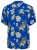 Jack & Jones JORLUKE FLORES Resort Shirt Nautical Blue - Košulje - Muške Košulje Veliki Brojevi