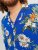 Jack & Jones JORLUKE FLORES Resort Shirt Nautical Blue - Košulje - Muške Košulje Veliki Brojevi