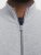 Jack & Jones PAULOS Turtleneck Zip Sweatshirt Light Grey Melange - Puloveri & dukserice - Muške Puloveri & dukserice veliki brojevi