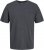 Jack & Jones PAULOS T-Shirt Dark Grey Melange - Majice Kratkih Rukava - Muške Majice Kratkih Rukava Veliki Brojevi 