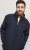 Jack & Jones MULTI SET-IN Sleeves Quilted Jacket With Collar Navy Blazer - Jakne - Muške Jakne Veliki Brojevi