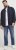 Jack & Jones MULTI SET-IN Sleeves Quilted Jacket With Collar Navy Blazer - Jakne - Muške Jakne Veliki Brojevi