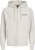 Jack & Jones ESTERBRO Zip Hoodie Light Grey - Puloveri & dukserice - Muške Puloveri & dukserice veliki brojevi