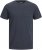 Jack & Jones ORGANIC T-Shirt Navy Blazer/Melange - Majice Kratkih Rukava - Muške Majice Kratkih Rukava Veliki Brojevi 