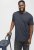 Jack & Jones ORGANIC T-Shirt Navy Blazer/Melange - Majice Kratkih Rukava - Muške Majice Kratkih Rukava Veliki Brojevi 