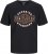 Jack & Jones LOGO O-Neck T-Shirt Black - Majice Kratkih Rukava - Muške Majice Kratkih Rukava Veliki Brojevi 