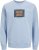 Jack & Jones HUDSON Sweatshirt Chambray Blue - Puloveri & dukserice - Muške Puloveri & dukserice veliki brojevi