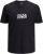 Jack & Jones Tarmac Branding Crew Neck T-Shirt Black - Majice Kratkih Rukava - Muške Majice Kratkih Rukava Veliki Brojevi 