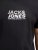 Jack & Jones Tarmac Branding Crew Neck T-Shirt Black - Majice Kratkih Rukava - Muške Majice Kratkih Rukava Veliki Brojevi 