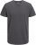 Jack & Jones ORGANIC T-Shirt Dark Grey Melange - Majice Kratkih Rukava - Muške Majice Kratkih Rukava Veliki Brojevi 