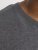 Jack & Jones ORGANIC T-Shirt Dark Grey Melange - Majice Kratkih Rukava - Muške Majice Kratkih Rukava Veliki Brojevi 