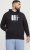 Jack & Jones Frederiksberg Box Script Hoodie Black - Puloveri & dukserice - Muške Puloveri & dukserice veliki brojevi