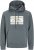Jack & Jones Frederiksberg Box Script Hoodie Grey - Puloveri & dukserice - Muške Puloveri & dukserice veliki brojevi