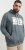 Jack & Jones Frederiksberg Box Script Hoodie Grey - Puloveri & dukserice - Muške Puloveri & dukserice veliki brojevi