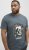 Jack & Jones Anatomy Skull Crew Neck T-Shirt Grey - Majice Kratkih Rukava - Muške Majice Kratkih Rukava Veliki Brojevi 