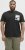 Jack & Jones Split Pocket Print T-Shirt Black - Majice Kratkih Rukava - Muške Majice Kratkih Rukava Veliki Brojevi 