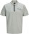 Jack & Jones Fusion Pique Zipper Polo Green/Blue - Polo majice - Muške Polo Majice Veliki Brojevi