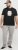 Jack & Jones Tarmac Camo Crew Neck T-Shirt Black - Majice Kratkih Rukava - Muške Majice Kratkih Rukava Veliki Brojevi 