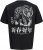 Jack & Jones Snake Crew Neck T-Shirt Black - Majice Kratkih Rukava - Muške Majice Kratkih Rukava Veliki Brojevi 