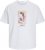 Jack & Jones Hydra Crew Neck T-Shirt Bright White - Majice Kratkih Rukava - Muške Majice Kratkih Rukava Veliki Brojevi 