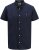 Jack & Jones Summer Shield Short Sleeve Shirt Maritime Blue - Košulje - Muške Košulje Veliki Brojevi