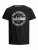 Jack & Jones JJBRAT T-Shirt Black - Majice Kratkih Rukava - Muške Majice Kratkih Rukava Veliki Brojevi 