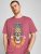 Jack & Jones JJEUSTACE T-Shirt Pink - Majice Kratkih Rukava - Muške Majice Kratkih Rukava Veliki Brojevi 