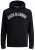 Jack & Jones JJCITY Hoodie Black - Puloveri & dukserice - Muške Puloveri & dukserice veliki brojevi