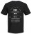 Jack & Jones JCOEDTN T-Shirt with Back Print Black - Majice Kratkih Rukava - Muške Majice Kratkih Rukava Veliki Brojevi 