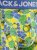Jack & Jones JACPINEAPPLE SKULL TRUNKS 3 PACK Palace Blue - Bokserice - Muške Bokserice Veliki Brojevi