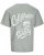 Jack & Jones Zekiel Crew Neck T-Shirt Iceberg Green - Majice Kratkih Rukava - Muške Majice Kratkih Rukava Veliki Brojevi 
