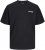 Jack & Jones Charge Crew Neck Printed T-Shirt Black - Majice Kratkih Rukava - Muške Majice Kratkih Rukava Veliki Brojevi 