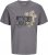 Jack & Jones Jaxon Crew Neck T-Shirt Castlerock - Majice Kratkih Rukava - Muške Majice Kratkih Rukava Veliki Brojevi 