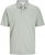 Jack & Jones Rodney Short Sleeve Polo Aqua Gray - Polo majice - Muške Polo Majice Veliki Brojevi