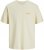 Jack & Jones Retiro Crew Neck T-Shirt Antique White - Majice Kratkih Rukava - Muške Majice Kratkih Rukava Veliki Brojevi 
