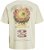 Jack & Jones Retiro Crew Neck T-Shirt Antique White - Majice Kratkih Rukava - Muške Majice Kratkih Rukava Veliki Brojevi 