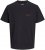 Jack & Jones Retiro Crew Neck T-Shirt Black - Majice Kratkih Rukava - Muške Majice Kratkih Rukava Veliki Brojevi 