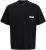 Jack & Jones Summer Sago Print Crew Neck T-Shirt Black - Majice Kratkih Rukava - Muške Majice Kratkih Rukava Veliki Brojevi 