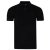 Kam Jeans 5232 Acid Wash Polo Black - Polo majice - Muške Polo Majice Veliki Brojevi