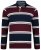 Kam Jeans 5242 Long Sleeve Polo Burgundy - Polo majice - Muške Polo Majice Veliki Brojevi