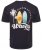 Kam Jeans 5709 Summer Adventure Print Tee Indigo - Majice Kratkih Rukava - Muške Majice Kratkih Rukava Veliki Brojevi 