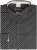 Kam Jeans 6296 Long Sleeve All Over Geo Print Shirt Black - Košulje - Muške Košulje Veliki Brojevi