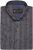 Kam Jeans 6323 Self Pattern Casual Short Sleeve Shirt Charcoal - Košulje - Muške Košulje Veliki Brojevi